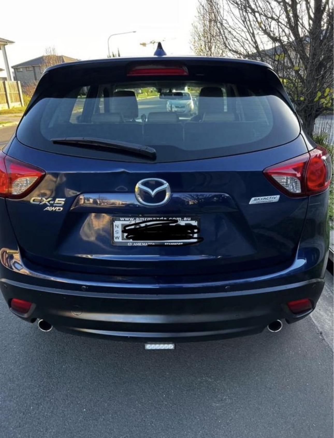 Mazda CX-5 engine inspection